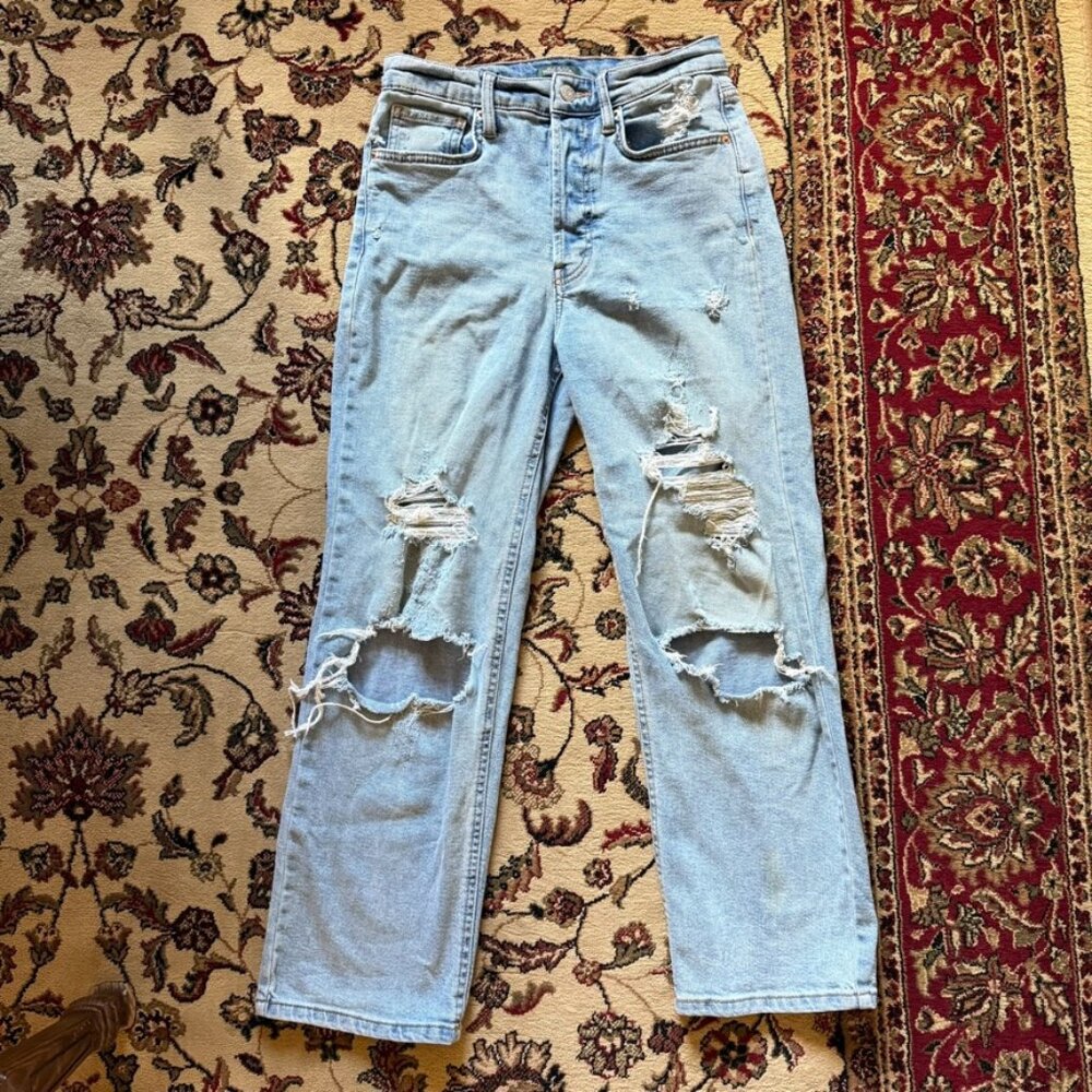Womens ripped jeans